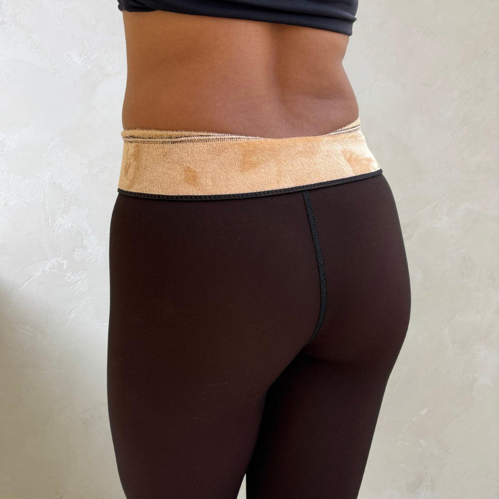 FLEECE LINED SHEER TIGHTS